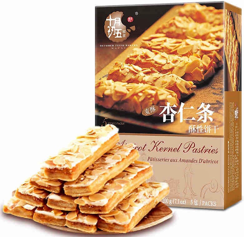 十月初五【麦酥杏仁条】200g